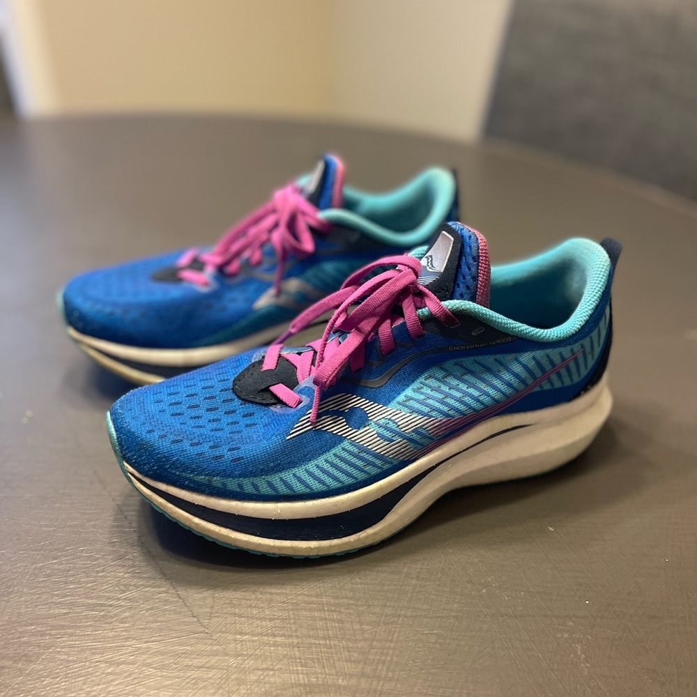Saucony Endorphine with Speedroll